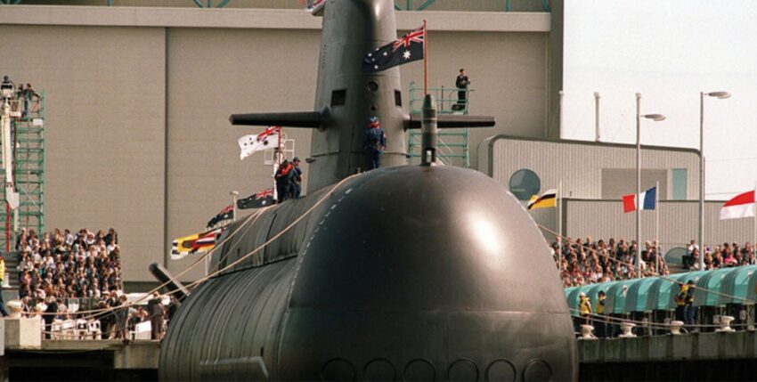 Commissioning of a COLLINS-class boat