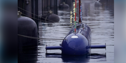 Underwater vehicle BlueWhale Photo: Deutsche Marine Kroencke
