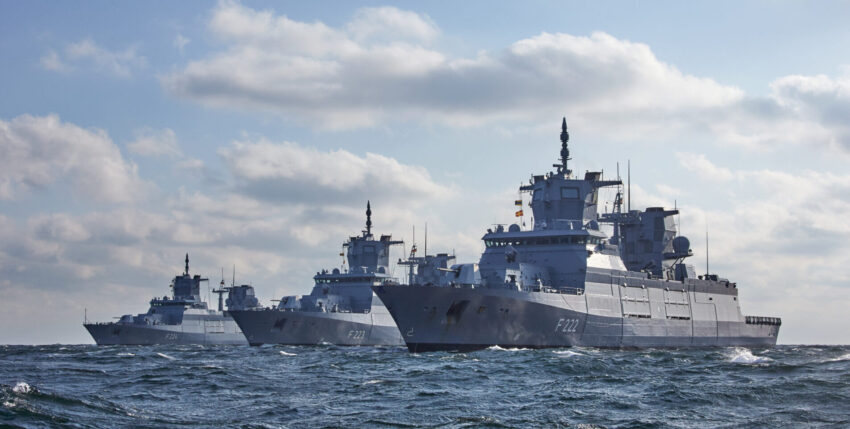 3 x F125 at sea. Source tkMS