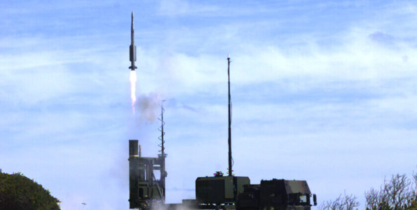 IRIS-T SLM air defence system successfully tested. Photo: Diehl Defence Holding GmbH