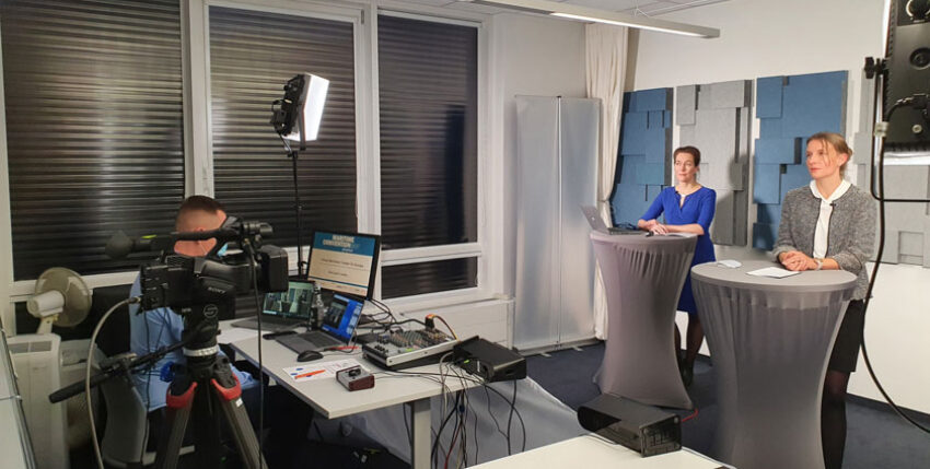 Thanks to modern technology, the Maritime Convention can also take place in times of coronavirus. Photo: Griephan/DVV Media GmbH