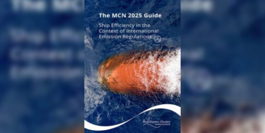 Cover page "Guide to ship efficiency". Photo: MCN e.V.