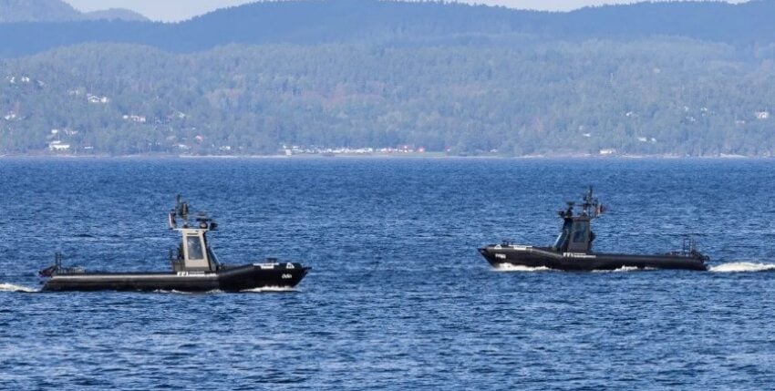 Kongsberg-USV, Photo: MoD Norway