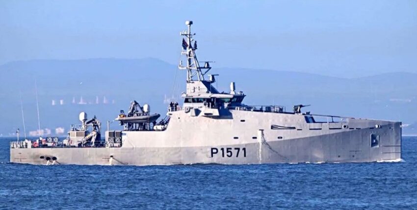 King Sekhukhune I, new Warrior class, coastal patrol boat South Africa. Photo: mobile.twitter.com