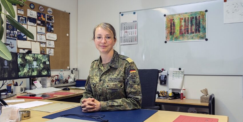 Corvette Captain Victoria Kietzmann, Photo: Daniel Angres