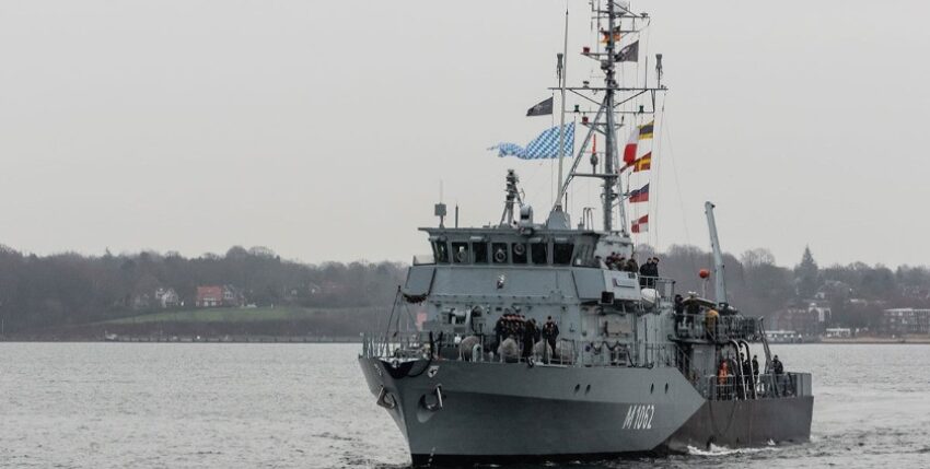 Minehunting boat Sulzbach-Rosenberg, Photo: Marcel Kröncke
