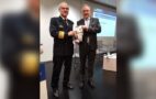 Karsten Schneider und Vizeadmiral Jan Christian Kaack, Foto: hsc