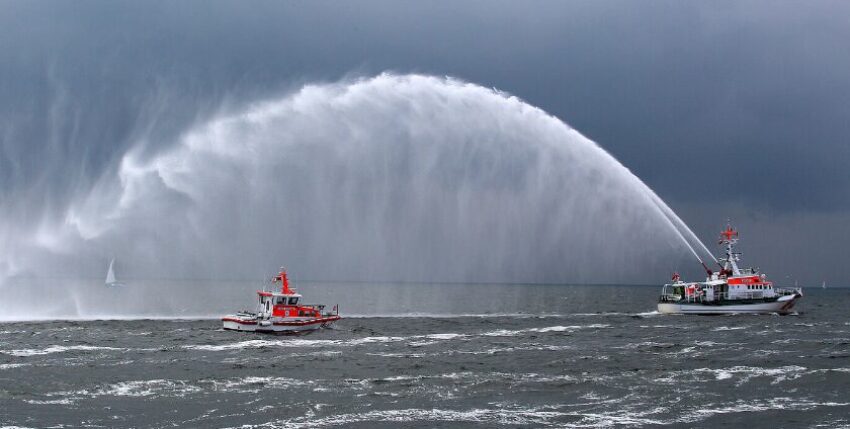 Am Tag der Seenotretter in Aktion. Foto: DGzRS