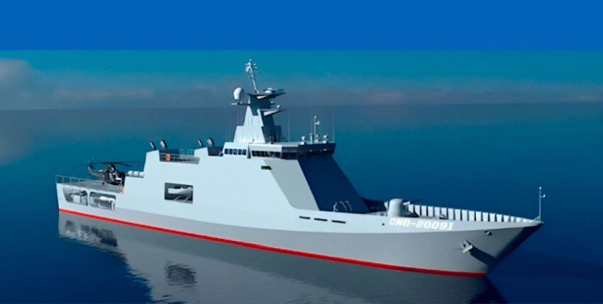 Future OPV for Uruguay, graphic: MoD Uruguay