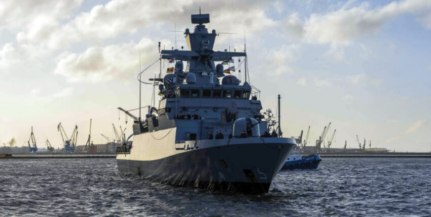 MFO Header Beitrag 840x428 px – 115 Kopie Korvette „Ludwigshafen am Rhein“ kehrt nach 196 Tagen im Einsatz zurück, Foto: Daniel Angres