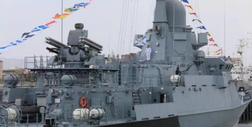 Karakurt class: "Amur" with Pantsir-M, photo: Zelenodolskij