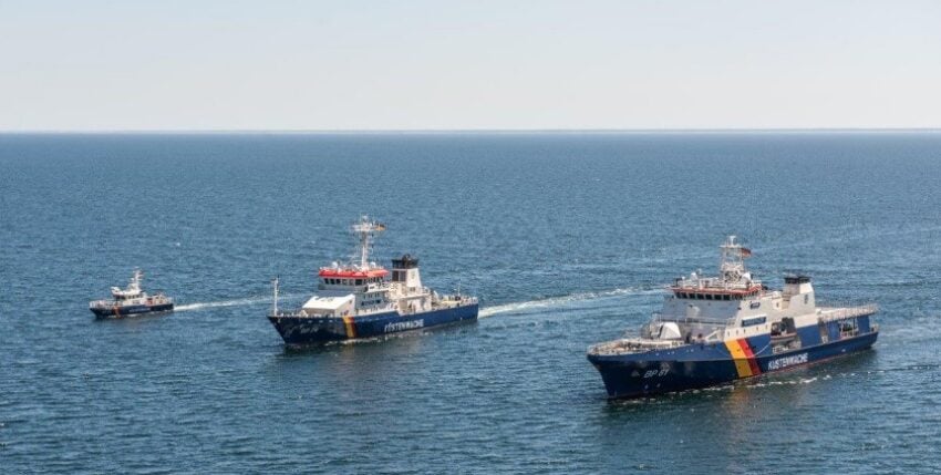 Einsatzmittel der Bundespolizei See, Foto: Bundespolizei