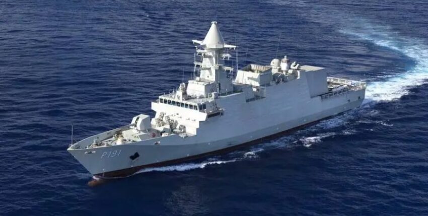 European Patrol Corvette, graphic: Fincantierei