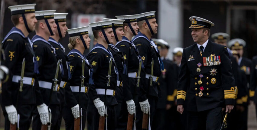 New Chief of Navy, Vice Admiral Mark Hammond. Photo: Royal Australian Navy