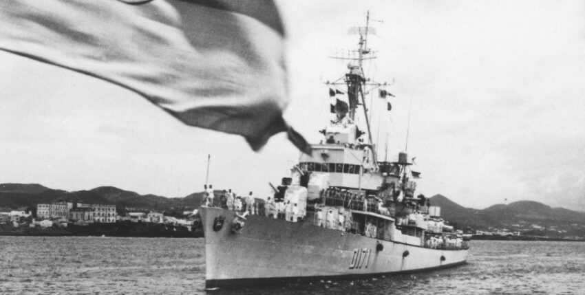 Zerstörer Z2 der Bundesmarine, Foto: Bw