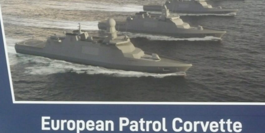 Artist Impression der European Patrol Corvette. Foto: hum Artist Impression der European Patrol Corvette. Foto: hum