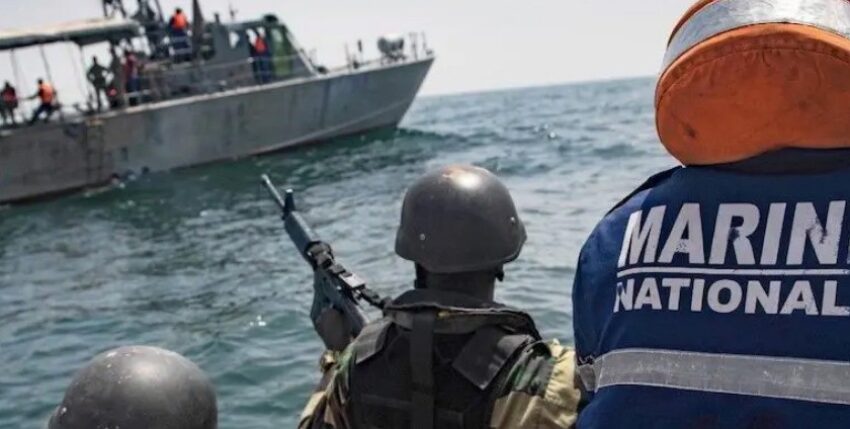 Anti-piracy patrol in the Gulf of Guinea. Photo: issafrica.com