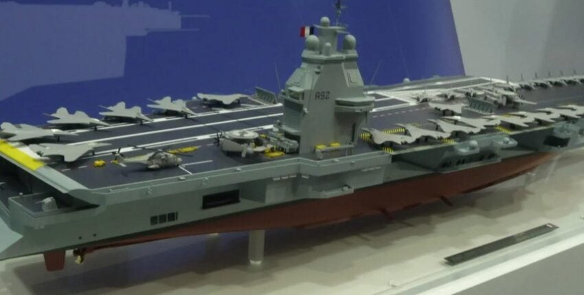 PANG - Porte Avions de Nouvelle Génération. Foto: hum