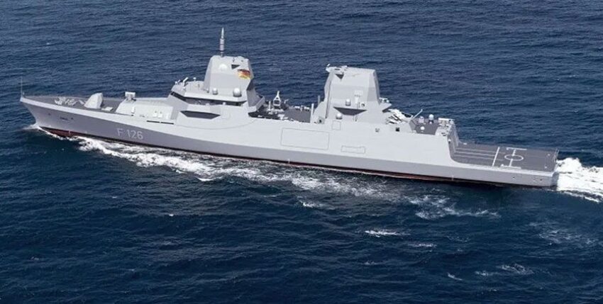 Frigate F126. Graphic: Damen Naval