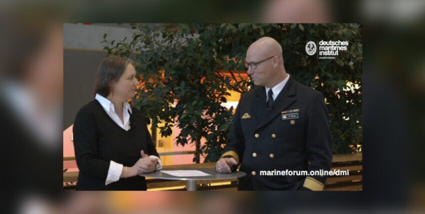 Christian Bock, Vorsitzender des Deutschen Maritimen Instituts