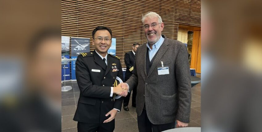 Wat with marineforum editor-in-chief Holger Schlüter, photo: hsc