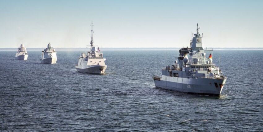 Baltic Sea manoeuvres under German command, Copyright: Bundeswehr/Nico Theska