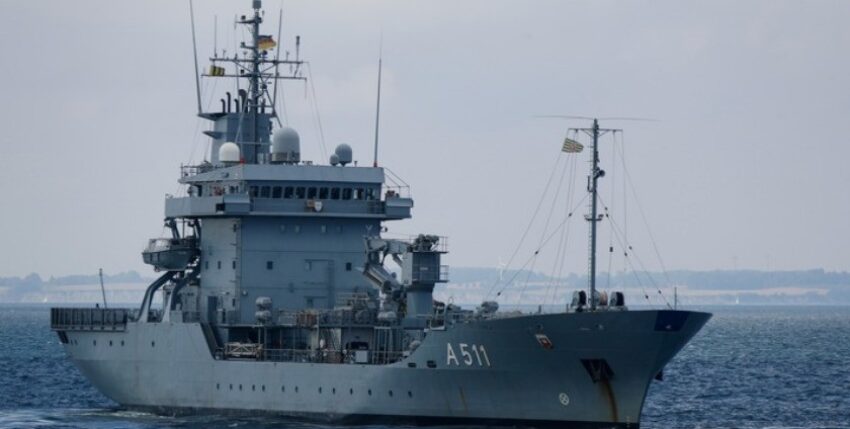 After humanitarian aid during NATO mission, photo: Bundeswehr/Marcel Kröncke