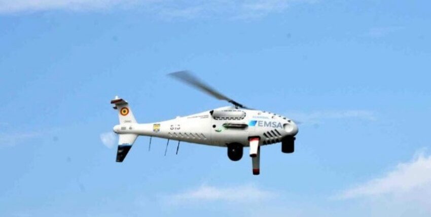MFO Header Beitrag 840x428 px – 48 EMSA stellt ferngesteuerte Systeme (Drohnen) für Überwachungsprogramme in der EU bereit (Foto der EMSA-Akte). www.maritime-executive.com