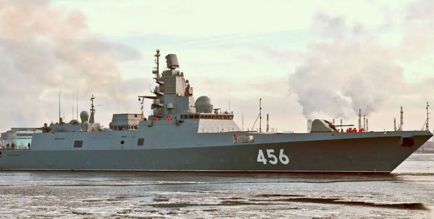 MFO Header Beitrag 840x428 px – 53 "Admiral Golovko", dritte Einheit der russischen "Admiral Gorshkov"-Fregatten. Foto: Severnaya Verf
