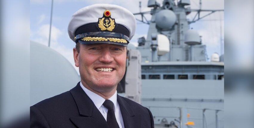Change of command on the Bayern. Photo: PIZ Marine/Kim Brakensiek