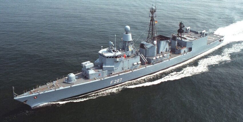 The frigate Bremen was put into service in 1982, photo: Bw/Stephan Görlich