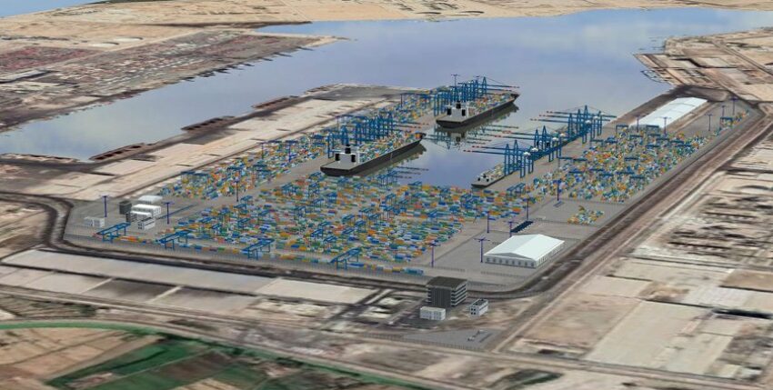 The participation in Terminal 2 in Damietta was only recently announced, graphic: Hapag-Lloyd