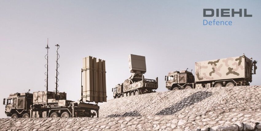 IRIS-T SLM air defence system. Photo: Diehl Defence