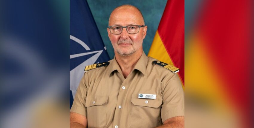Fregattenkapitän Andreas Uhl, Foto: NATO