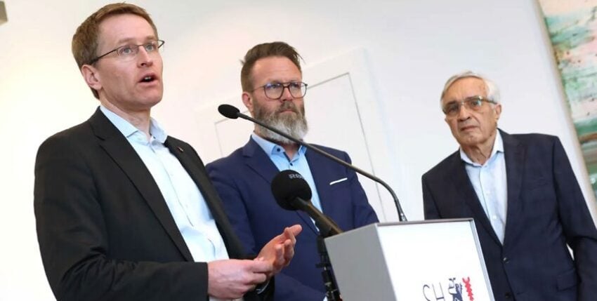 MFO header post 840x428 px - 78 Defence technology summit with Minister President Daniel Günther and Economics Minister Claus Ruhe Madsen, photo: Patrick Kraft
