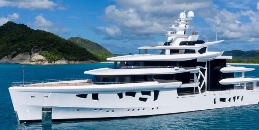 ARTEFACT one of the first superyachts to be built under the strict regulations of the IMO Tier III emission guidelines. Photo: www.nobiskrug.com