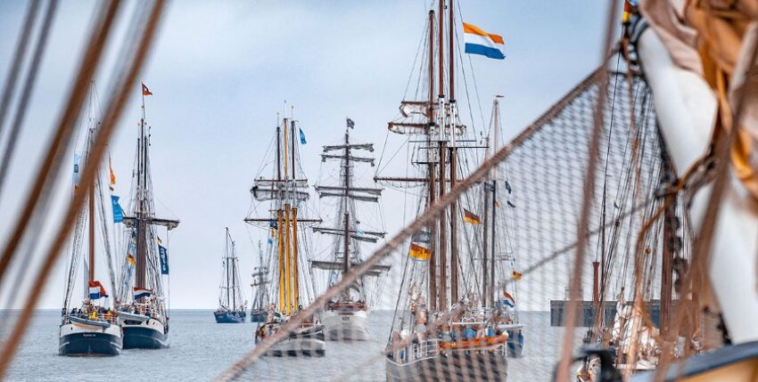 Maritime atmosphere at Bontekai: The Wilhelmshaven Sailing CUP, photo: Rene Spielmann