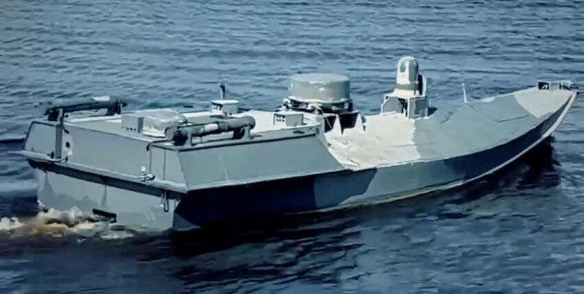 Sea Baby surface drone, photo: MoD Ukraine
