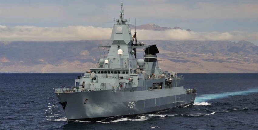 Deutsche Marine, Fregatte "Hessen", Klasse 124. Foto: Bundeswehr
