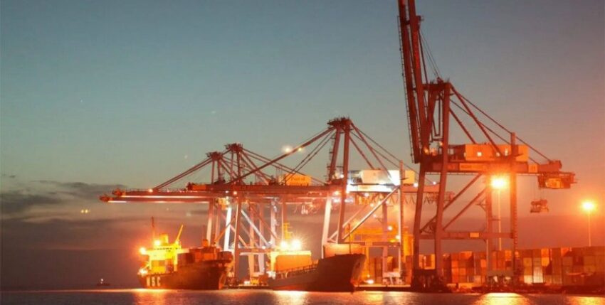 Djibouti harbour facilities - created from nothing. Photo: Port de Djibouti