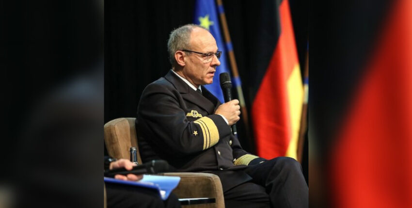 Vice Admiral Kaack Photo: Bw/Rodewald