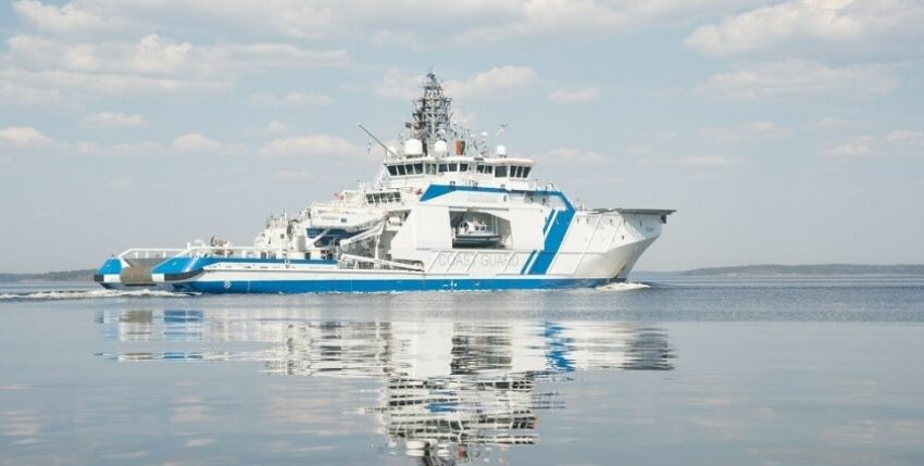Finnish Coast Guard patrol boat. Photo: Raja fin
