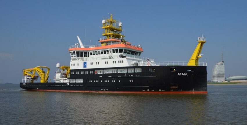 Research vessel Atair, photo: Phillipp Steiner