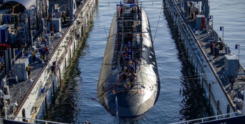 USS „Alexandria“ im Heimathafen Point Loma in San Diego. Foto: Thomas Gooley/U.S. Navy