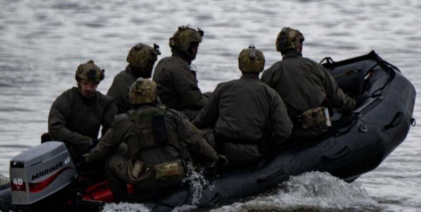 NATO Ostsee-Manöver mit Spezialkräften aus Deutschland, USA und Litauen. Foto: William Carlisle/U.S. Navy