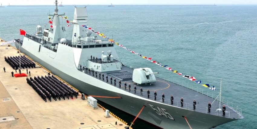 Chinese frigate Type 054B "Luohe", photo: chinamil.com