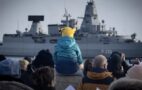Arrival of frigate Hamburg, Photo: Bundeswehr/Tom Kistenmacher