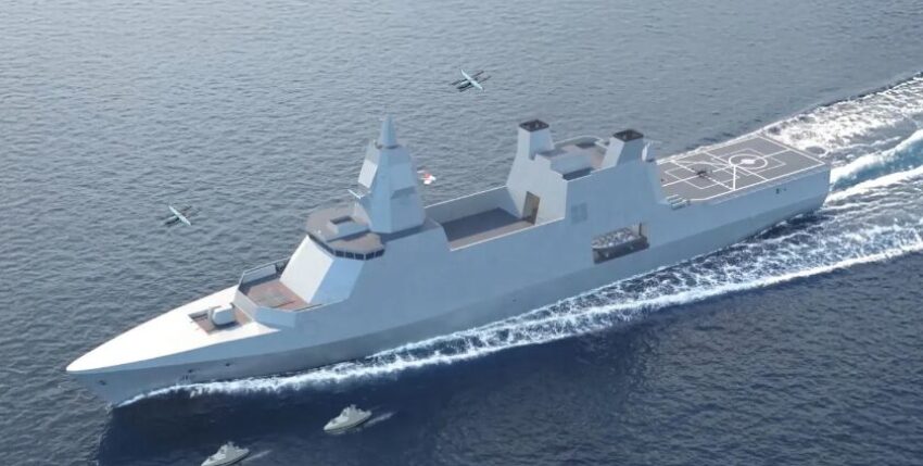 Multi-Role-Combat Vessel Grafik: Marine Republik Singapur