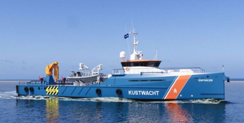 New patrol boat ENFORCER. Picture: Ladies