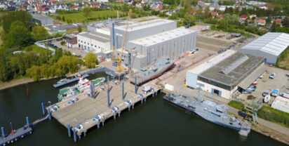 Werftgelände in Rostock-Gehlsdorf, Foto: Tamsen Maritim